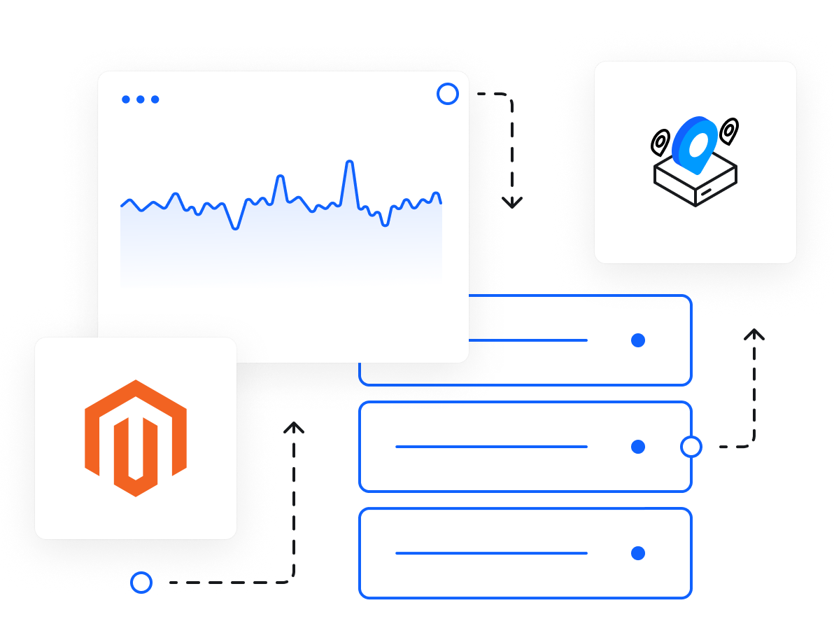 Mage-OS – a modern e-commerce platform built on Magento - Optimal hosting and comprehensive data protection.